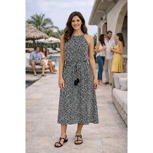 chinese dress ladies Alba Check Maxi Dress-Multi Hotch Potch Check